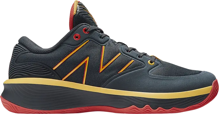 

Кроссовки New Balance Hesi Low, черный/красный/желтый