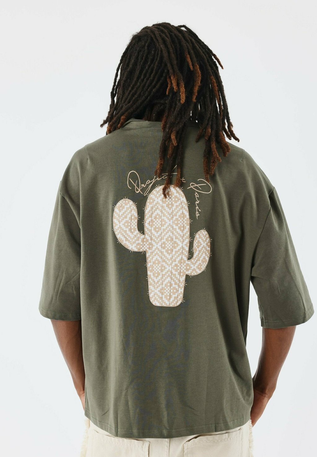 

Рубашка CACTUS Project X Paris, оливковый
