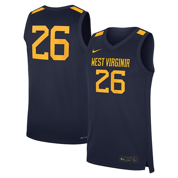 

Мужская баскетбольная форма West Virginia Mountaineers #26 navy Nike