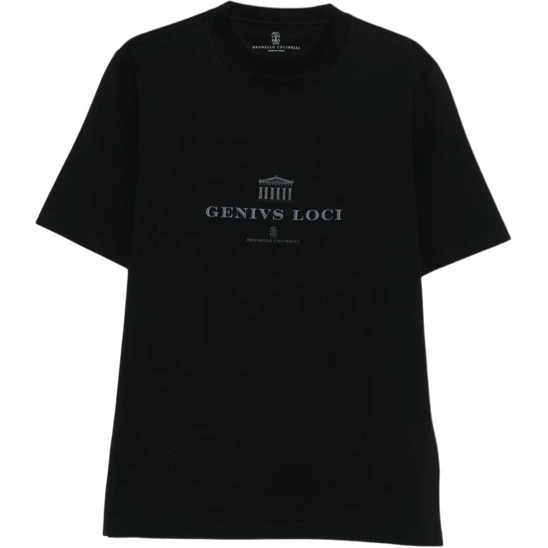 

Графическая футболка Brunello Cucinelli, черный