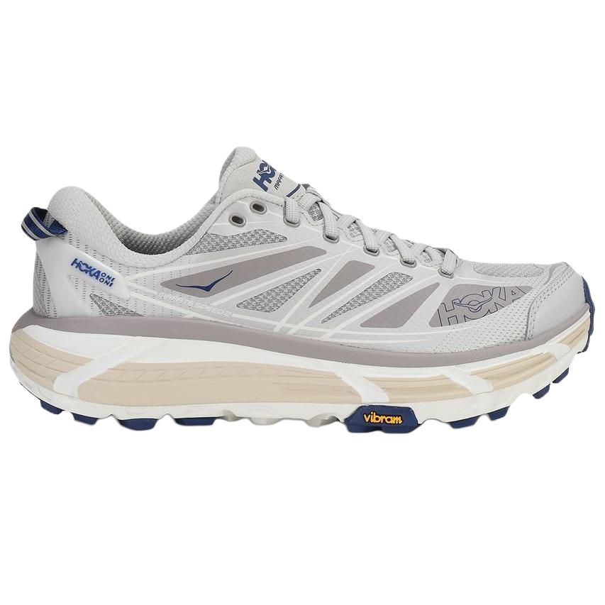 Mafate Speed 2 Oat Milk Vaporous HOKA ONE ONE, серо-голубой — фото 2