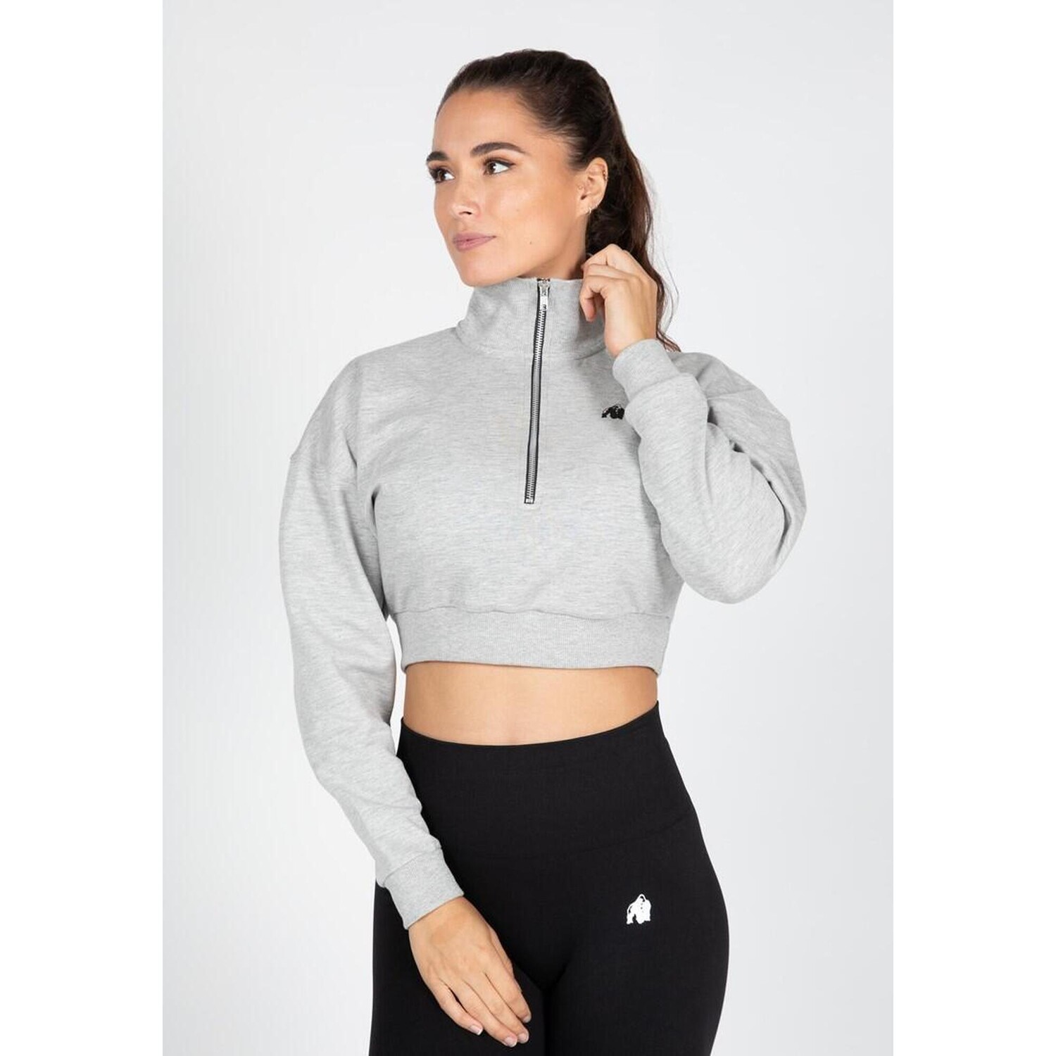 

Женская спортивная толстовка Gorilla Wear, цвет grau/magnetgrau/grau