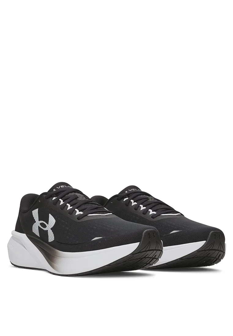 Кроссовки мужские, Velociti Pace Under Armour, белый/черный — фото 2