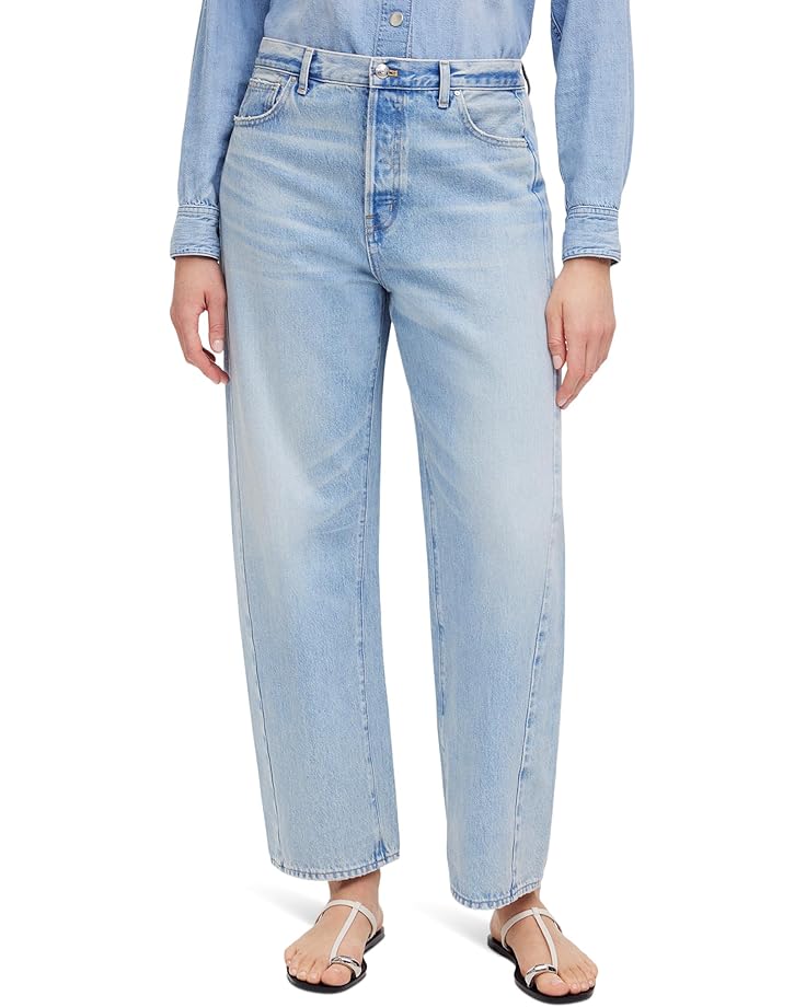 

Джинсы Madewell The Darted Barrel-leg Jean In Foster Wash, цвет Foster Wash