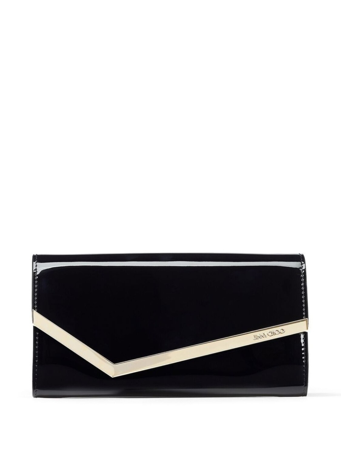

Лакированный клатч Jimmy Choo Emmie, черный