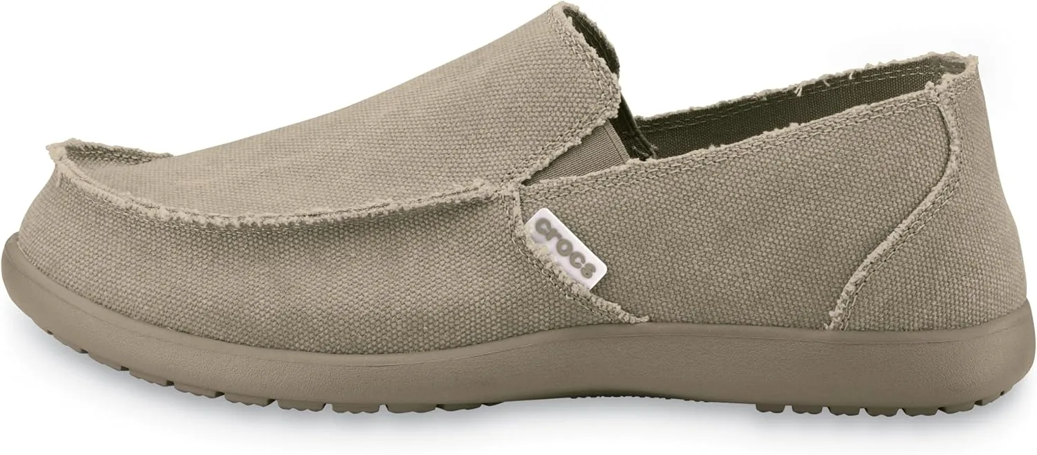 Лоферы Crocs Santa Cruz, коричневый/хаки