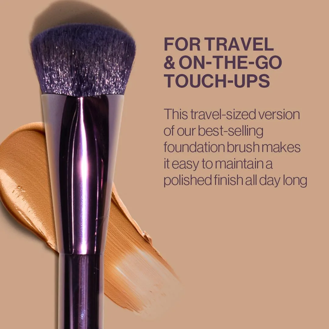 Кисть для тональной основы Anisa Beauty Pinnacle, профессиональная для растушевки и нанесения жидких и кремовых текстур, мягкие веганские волокна — фото 3