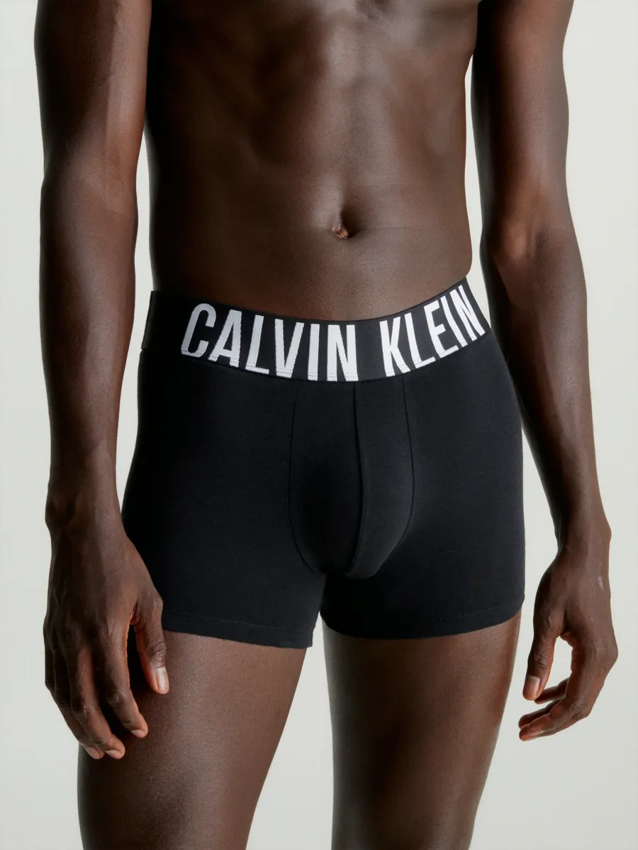 Calvin Klein Underwear Трусы "TRUNK 3PK" (в упаковке 3 шт.), с эластичным поясом с логотипом, черный — фото 2