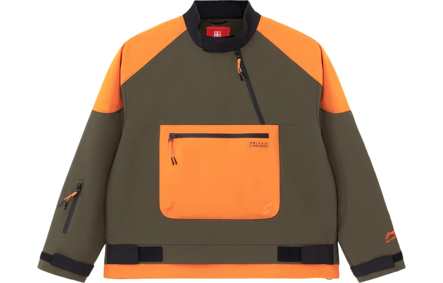 

LiNing Куртка мужская темно-оливковая, Dark Olive Green