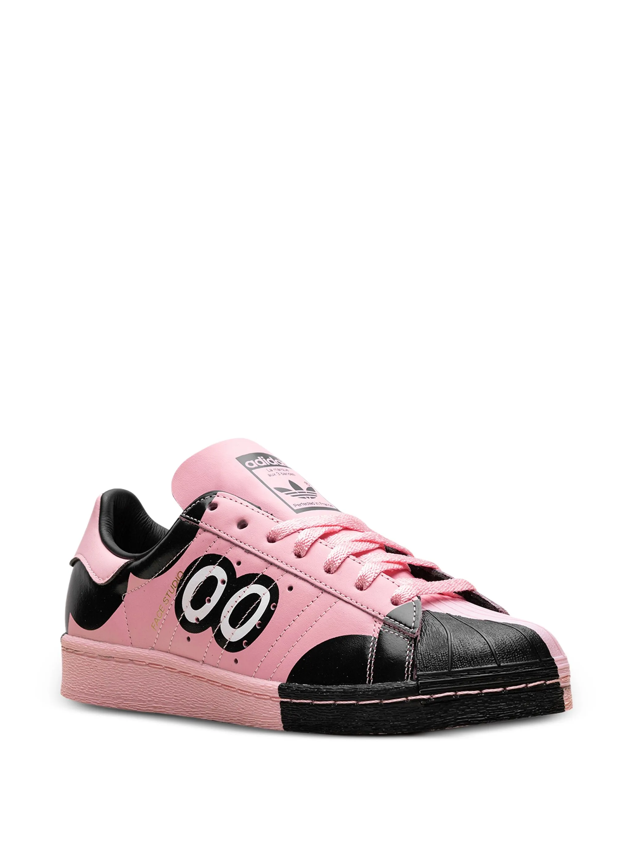 Кеды Superstar 82 Face Studios Adidas, розовый — фото 2