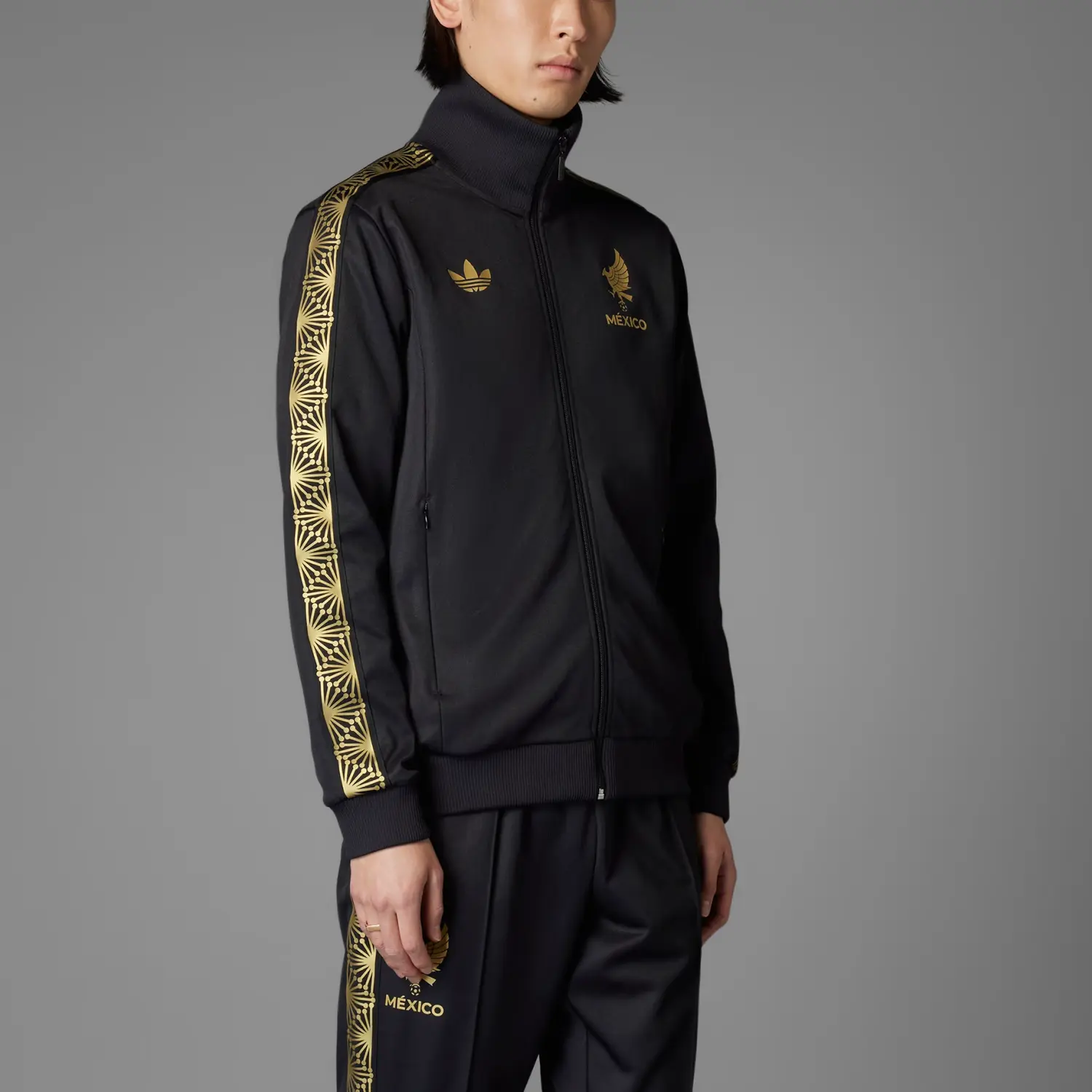 Adidas Originals Толстовка Adidas Mexico Gold, Black — фото 4