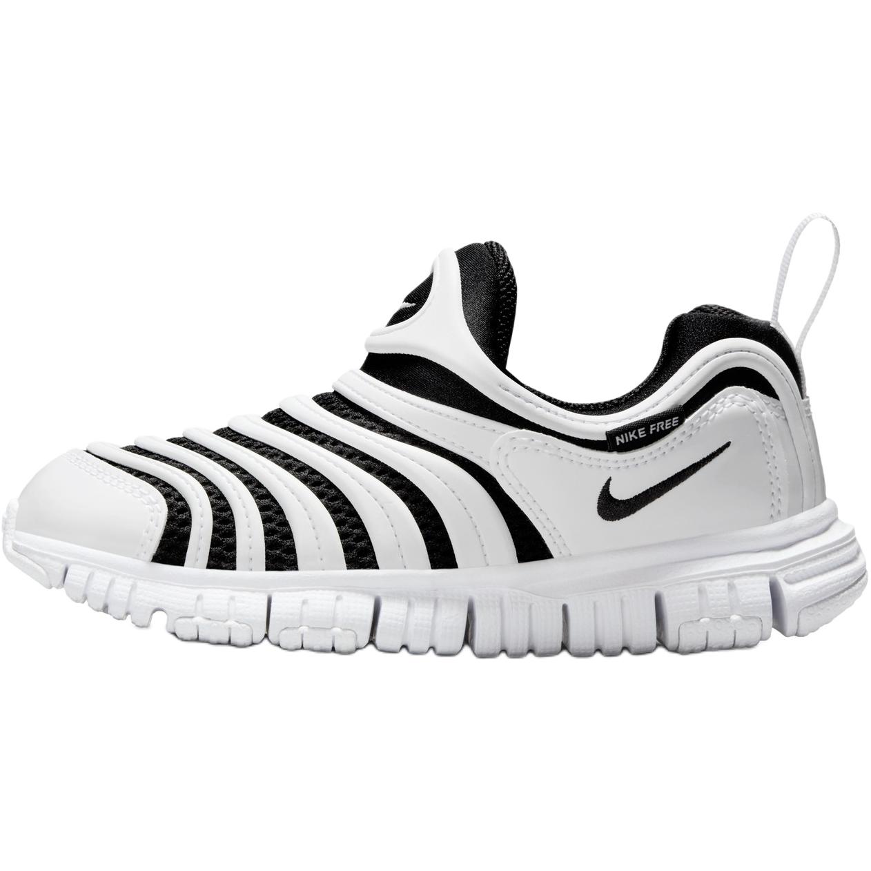 

Nike Динамо фри устойчивые к истиранию низкие кеды casual белые/черные kids'