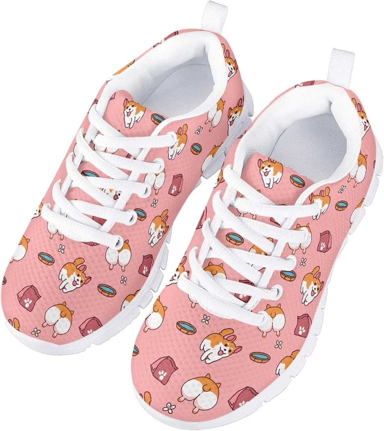 

Детские кроссовки Jeiento для мальчиков и девочек, теннисные, для прогулок и бега, легкие и дышащие, Corgi