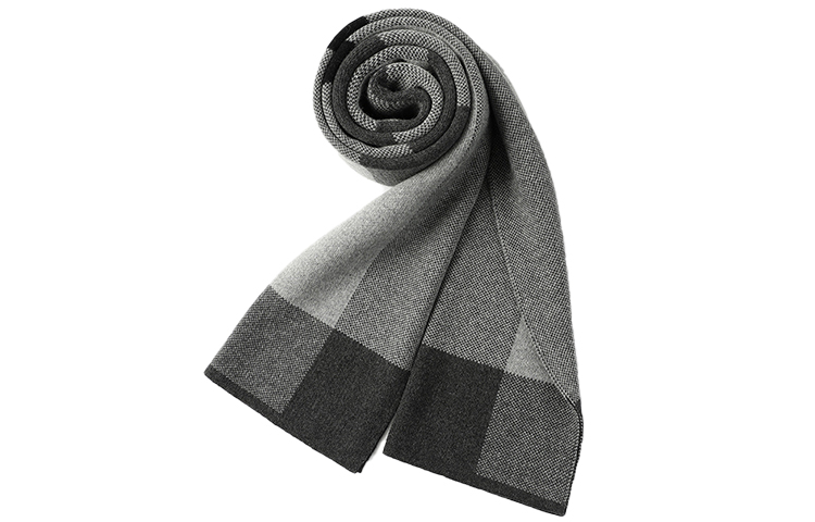 

Шерстяной кашемировый вязаный шарф мужской AAJF