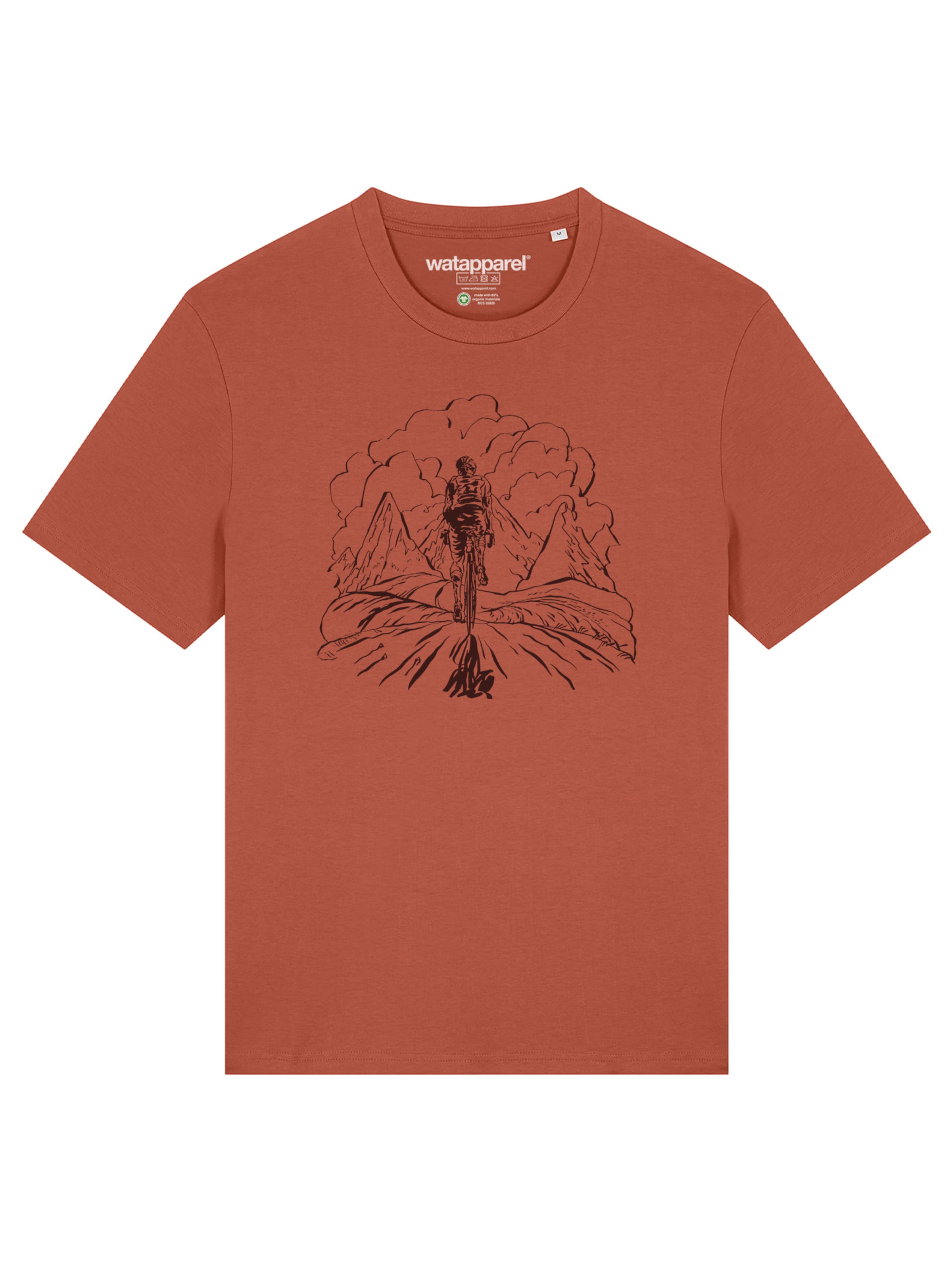 

Watapparel Футболка в светло-коричневом цвете