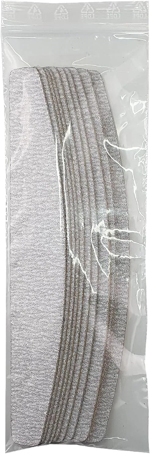 Сменные пилки Zebra Half Moon, 180 грит, 20 шт. Color Your Nails