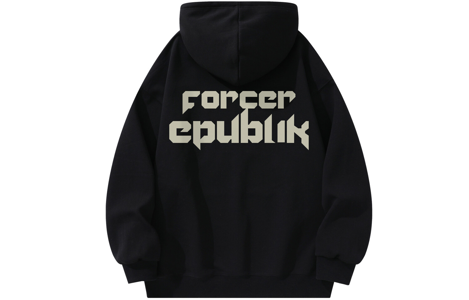 

FORCEREPUBLIK Толстовка унисекс, Черный