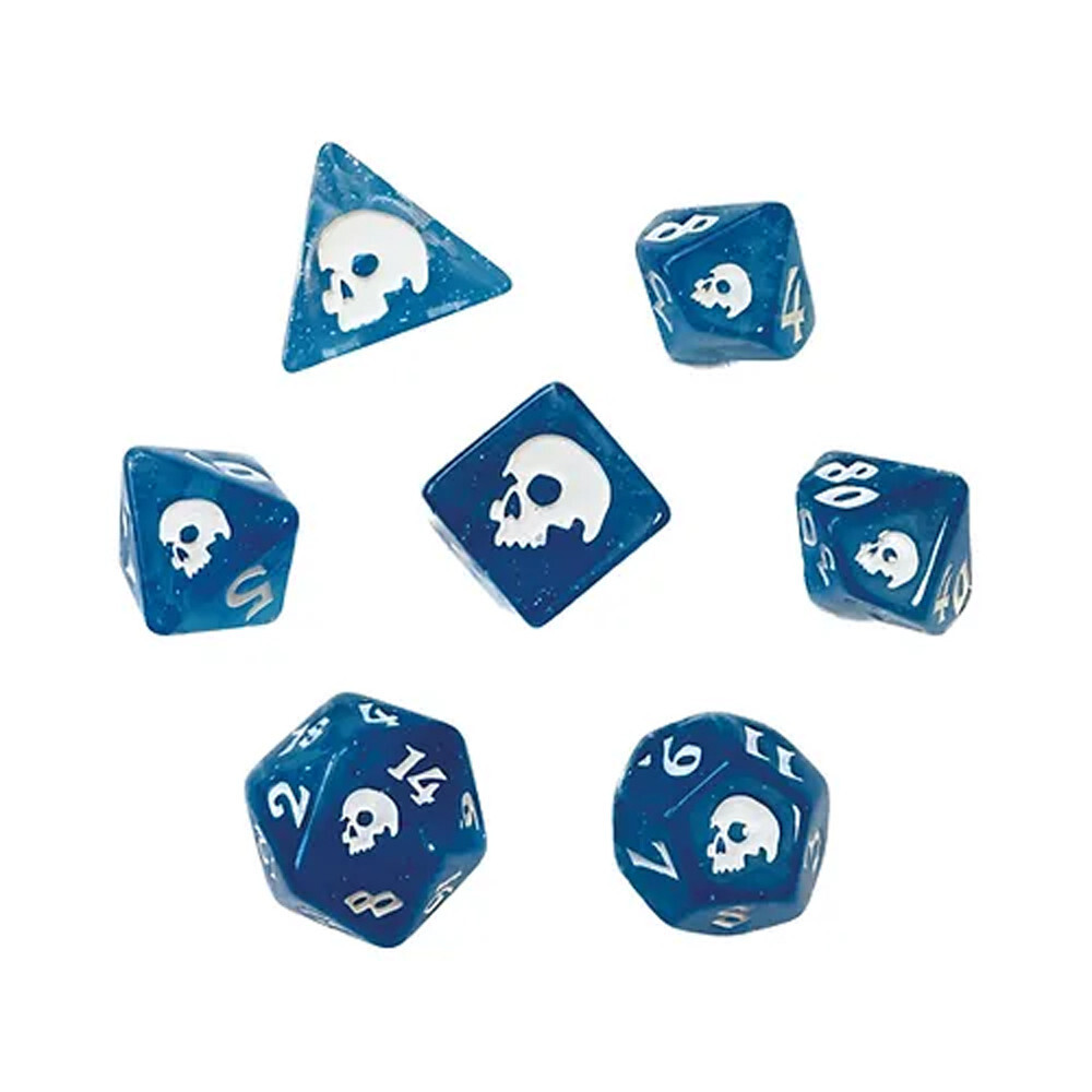 

Аксессуары Black Oak Workshop Black Death Dice: Frost Plague (7)