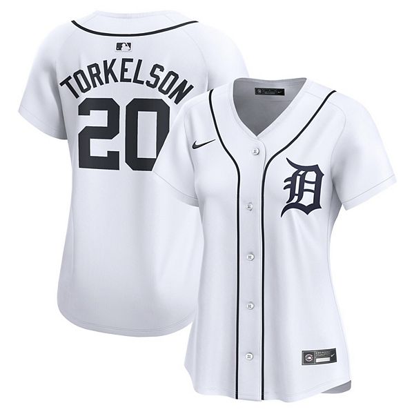 

Женская футболка Detroit Tigers Home Limited Spencer Torkelson Nike