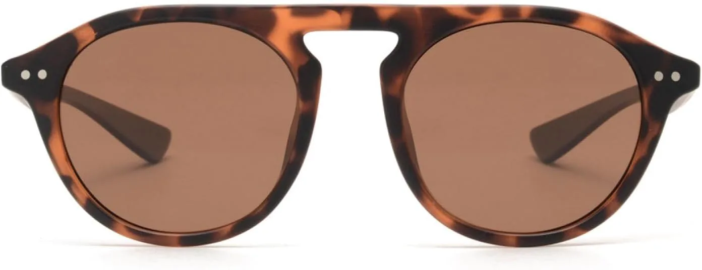 

Солнцезащитные очки с защитой от УФ-излучения UV400 | Легкие круглые женские | Линзы конфетных цветов для занятий спортом на открытом воздухе и вождения DSVIGF, Brown