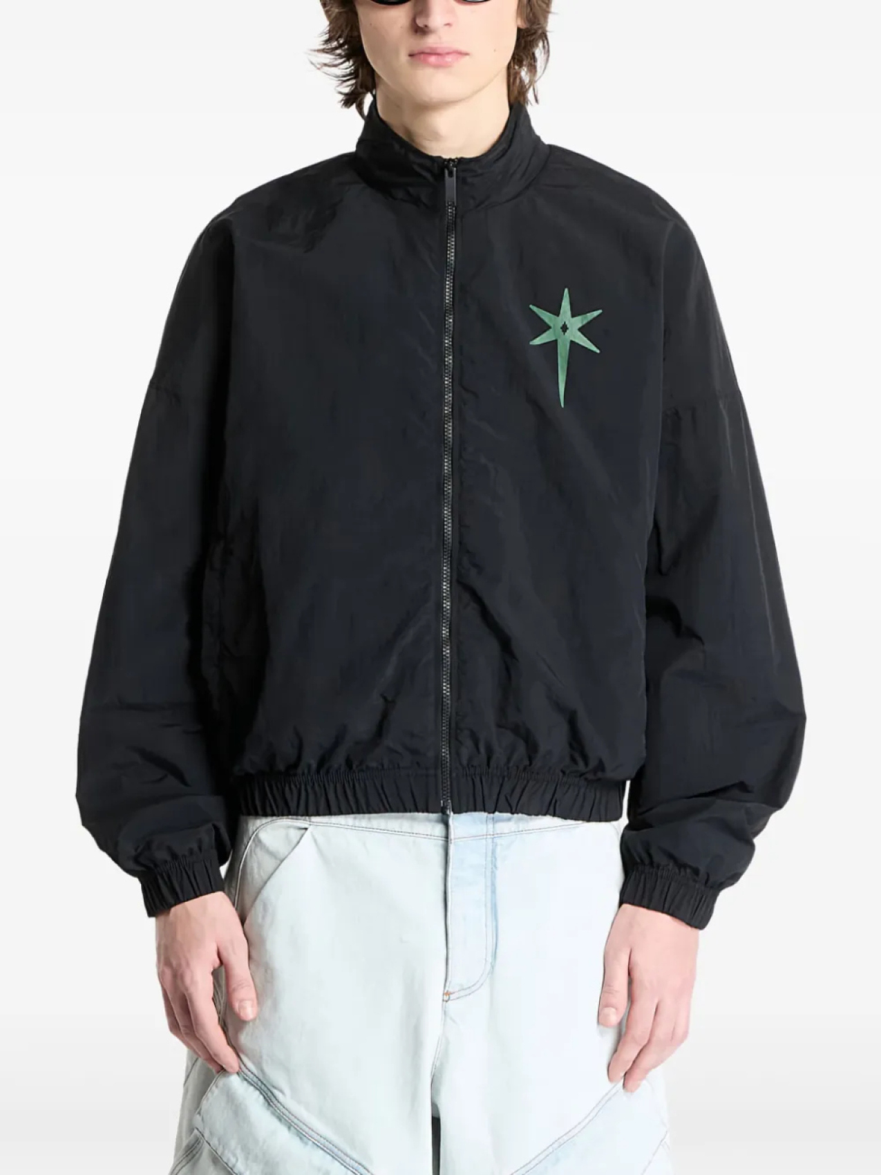 

Marcelo Burlon County of Milan бомбер с принтом, черный