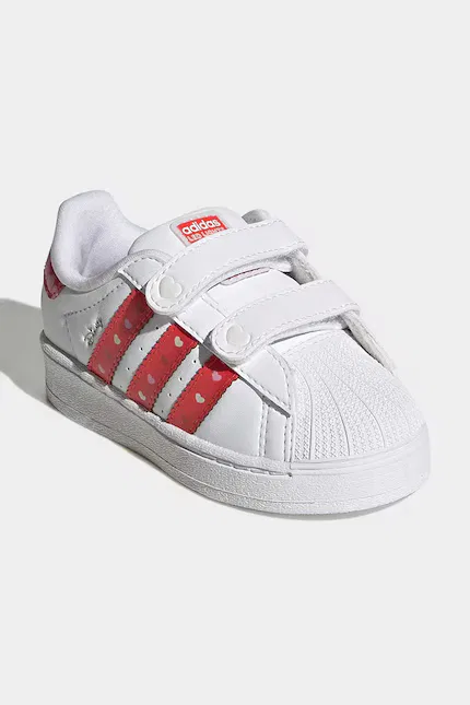 Кроссовки детские DISNEY SUPERSTAR LED LIGHTS Adidas Originals, белый — фото 2