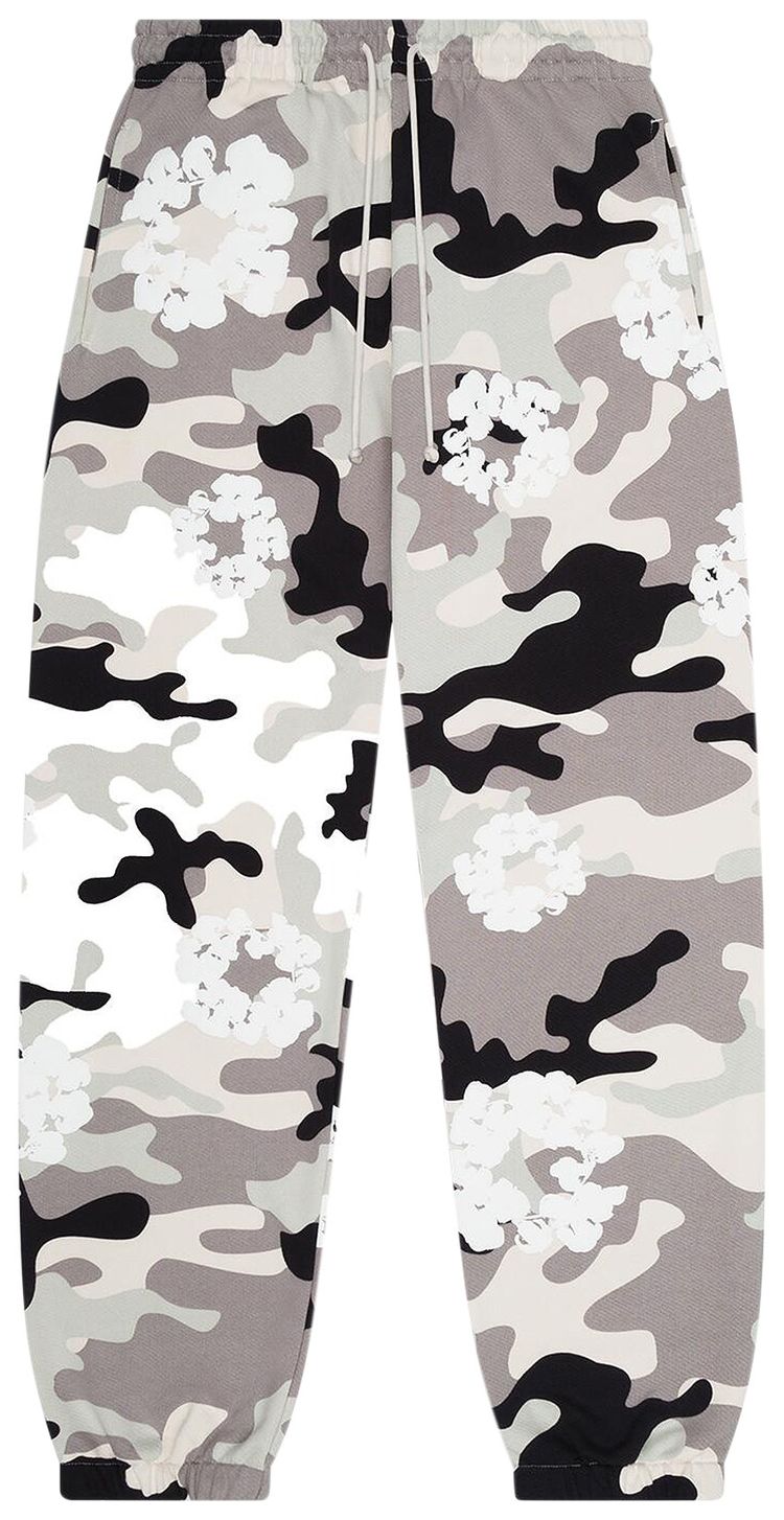 

Спортивные штаны Denim Tears Wreath Sweatpant 'White Camo', разноцветный