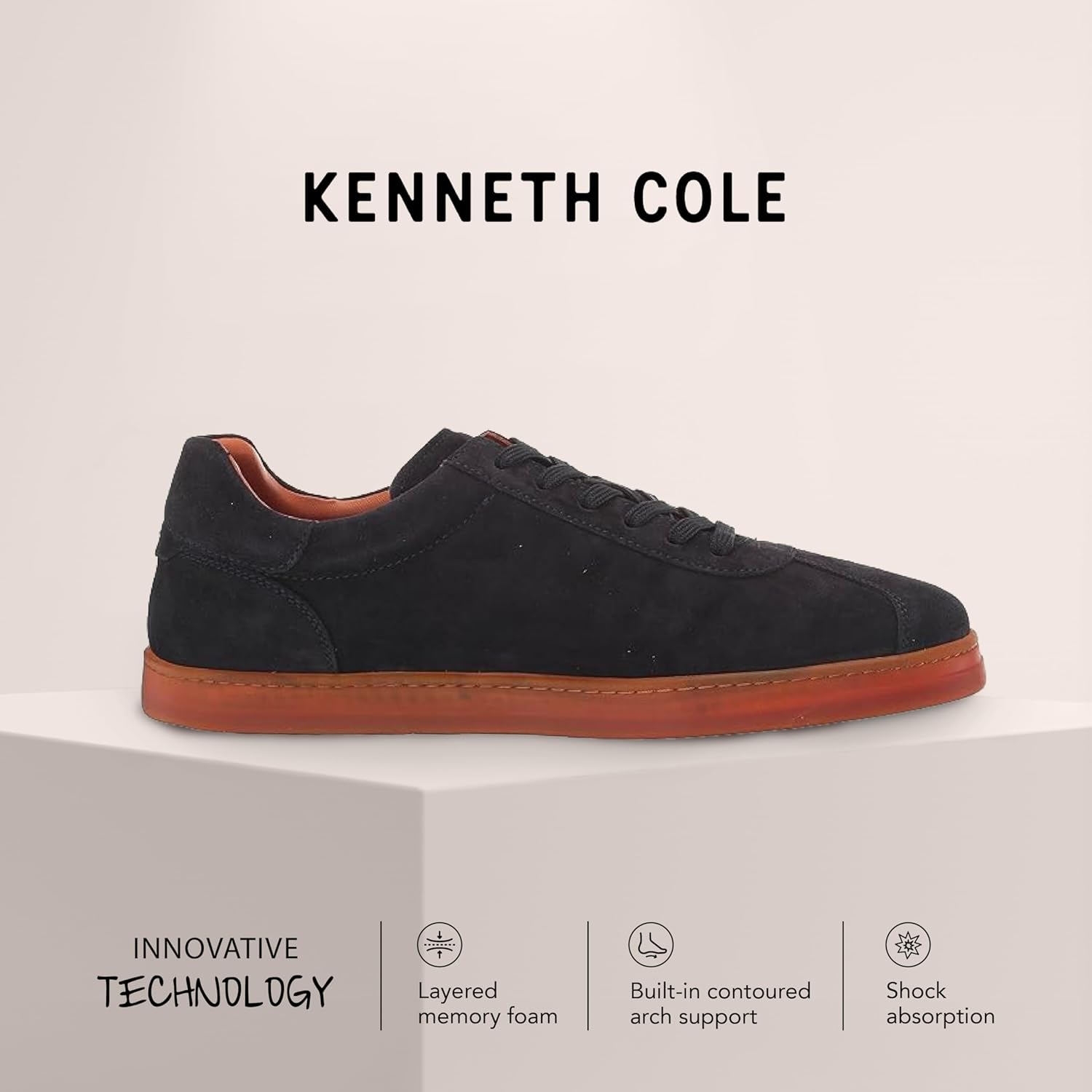 Мужские кроссовки Gentle Souls Gentle Souls by Kenneth Cole, темно-синий — фото 4