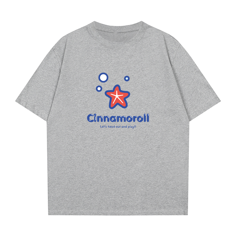 

Футболка Unisex CINNAMOROLL Yugui Dog Sanrio, серый