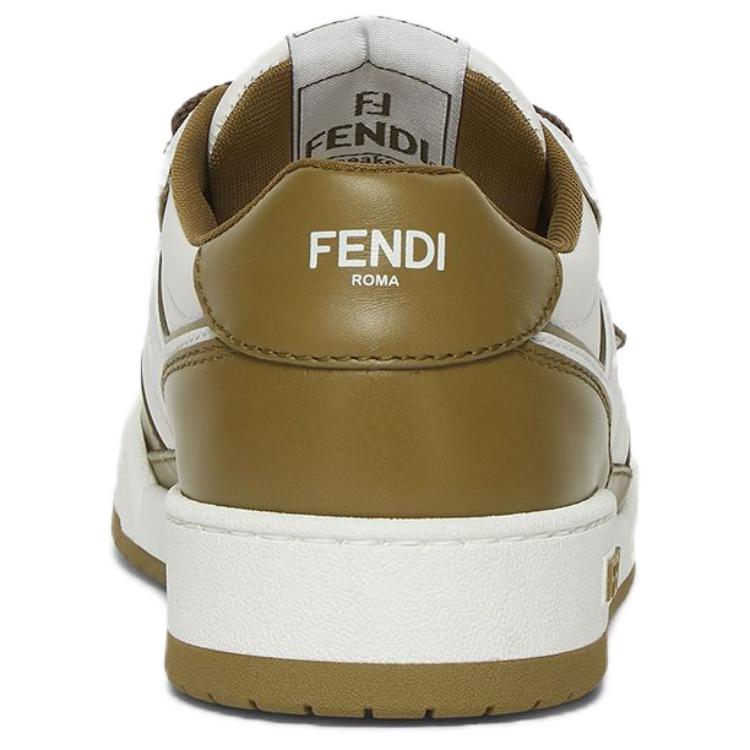 Кроссовки Low Top FENDI женские, зеленые — фото 4