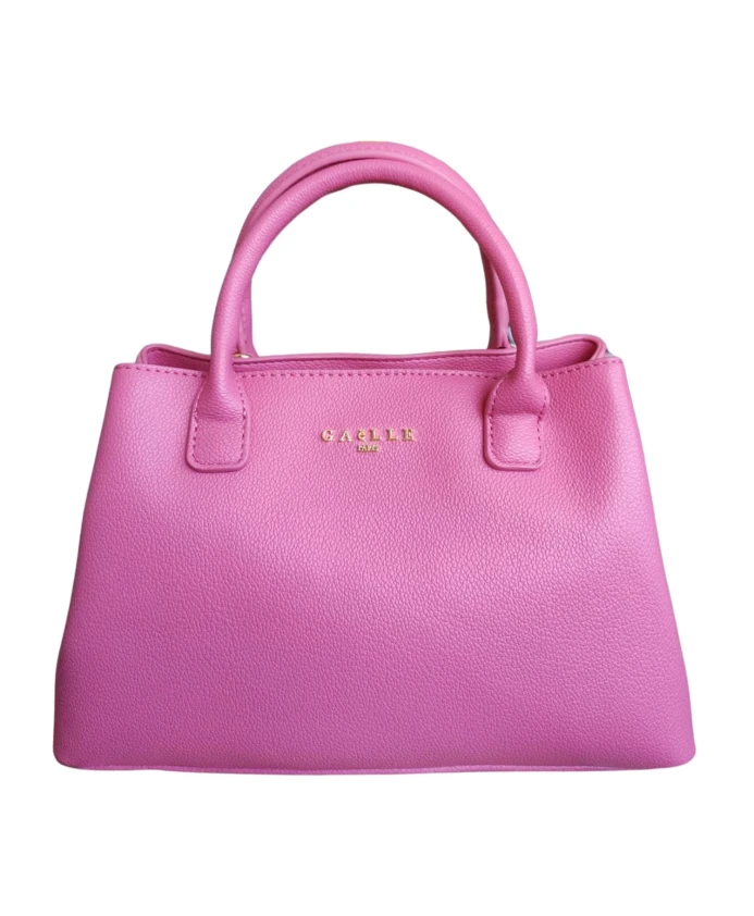 

Сумка через плечо с логотипом из эко-кожи цвета фуксии. Gaã«Lle Paris, розовый