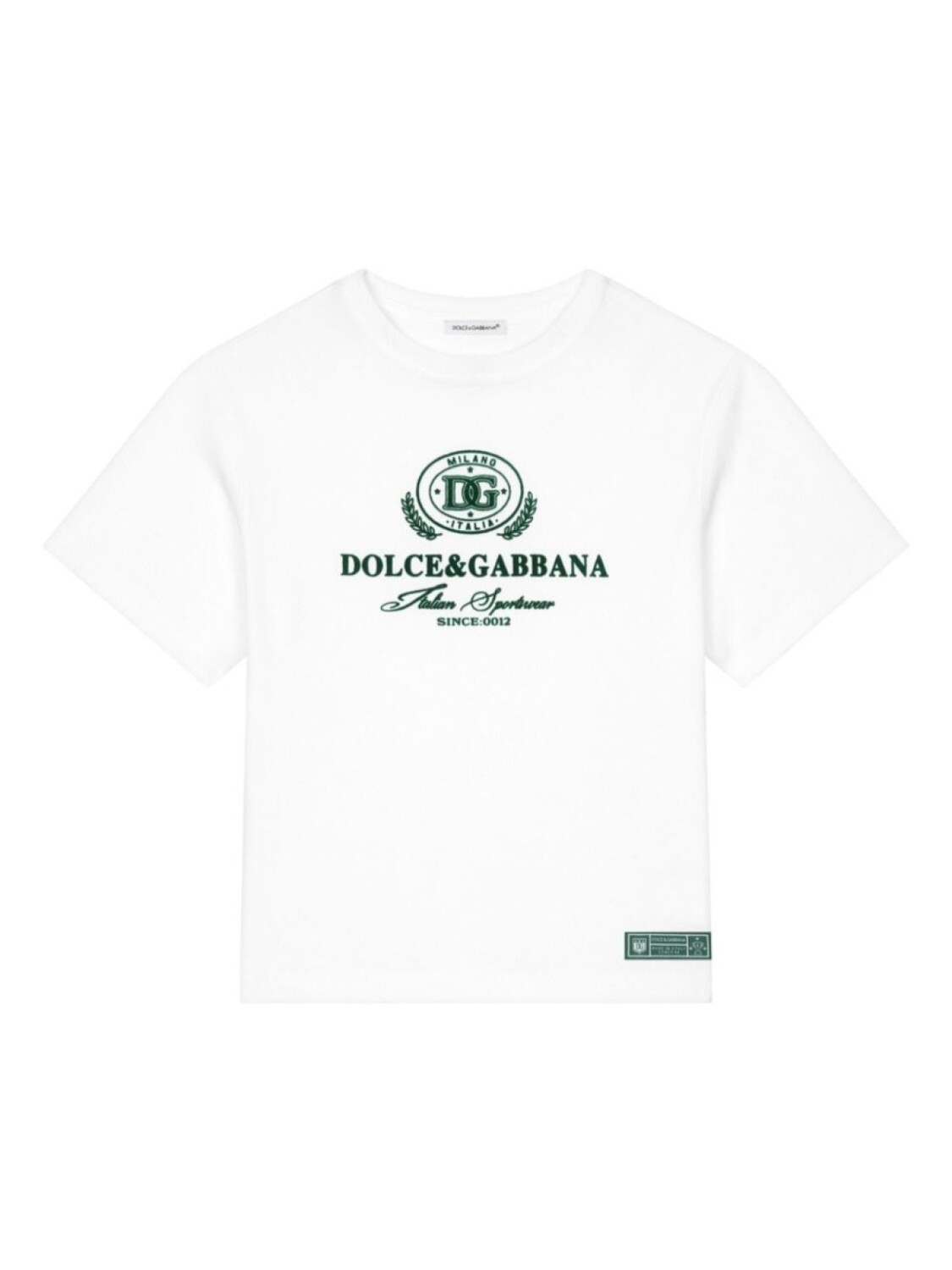 

Dolce & Gabbana Kids футболка Optical, белый