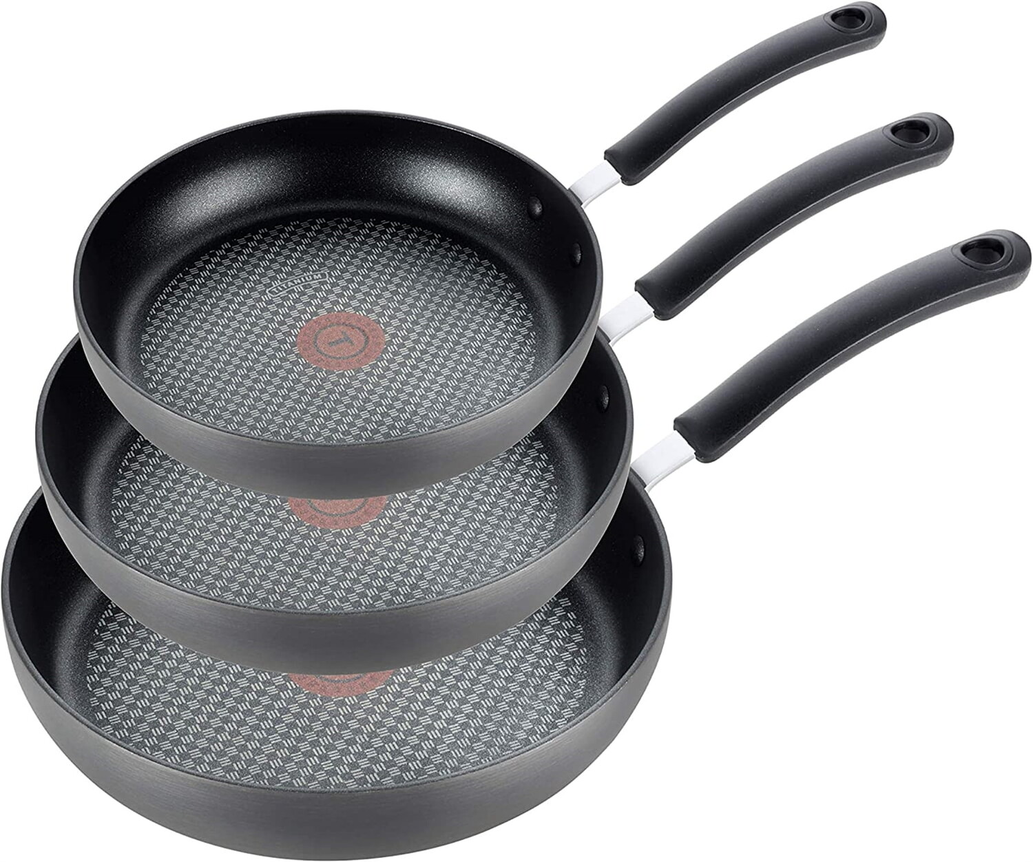 

Набор сковород T-fal Ultimate 8, 10,25 и 12 дюймов, черный