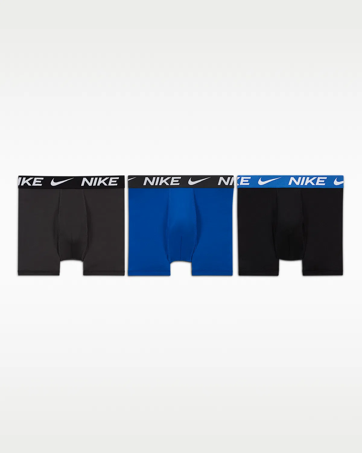 Детские боксеры Dri-FIT Micro Solid (3 шт.) Nike Essentials, Game Royal
