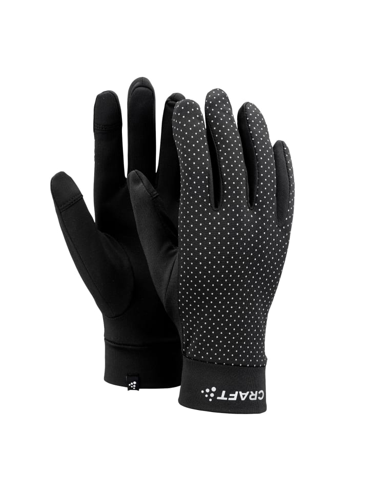 

Craft Флисовые перчатки Lumen Fleece Glove 2, черные