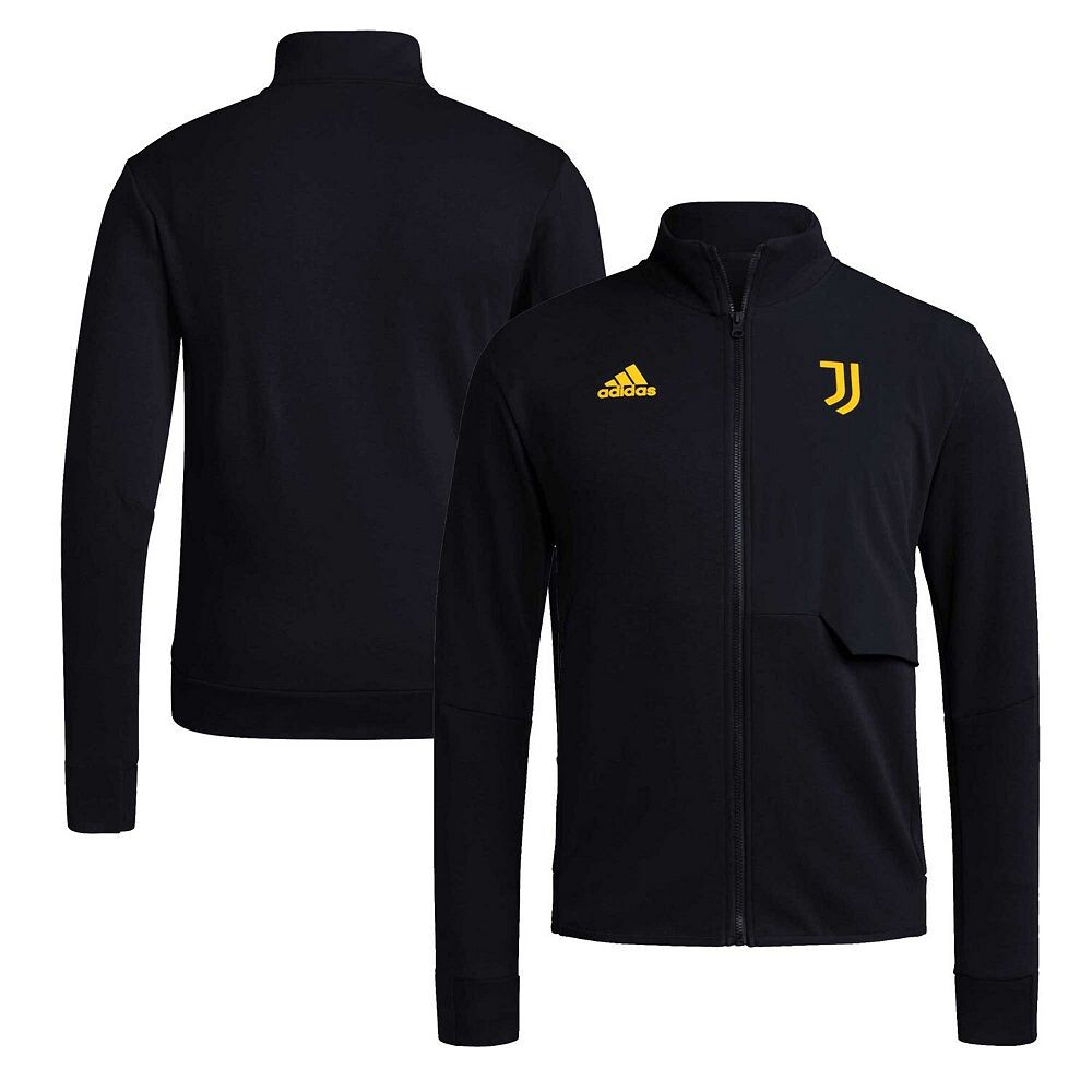 

Мужская черная куртка adidas Juventus 2023/24 Anthem с молнией во всю длину Adidas, цвет Juv Black