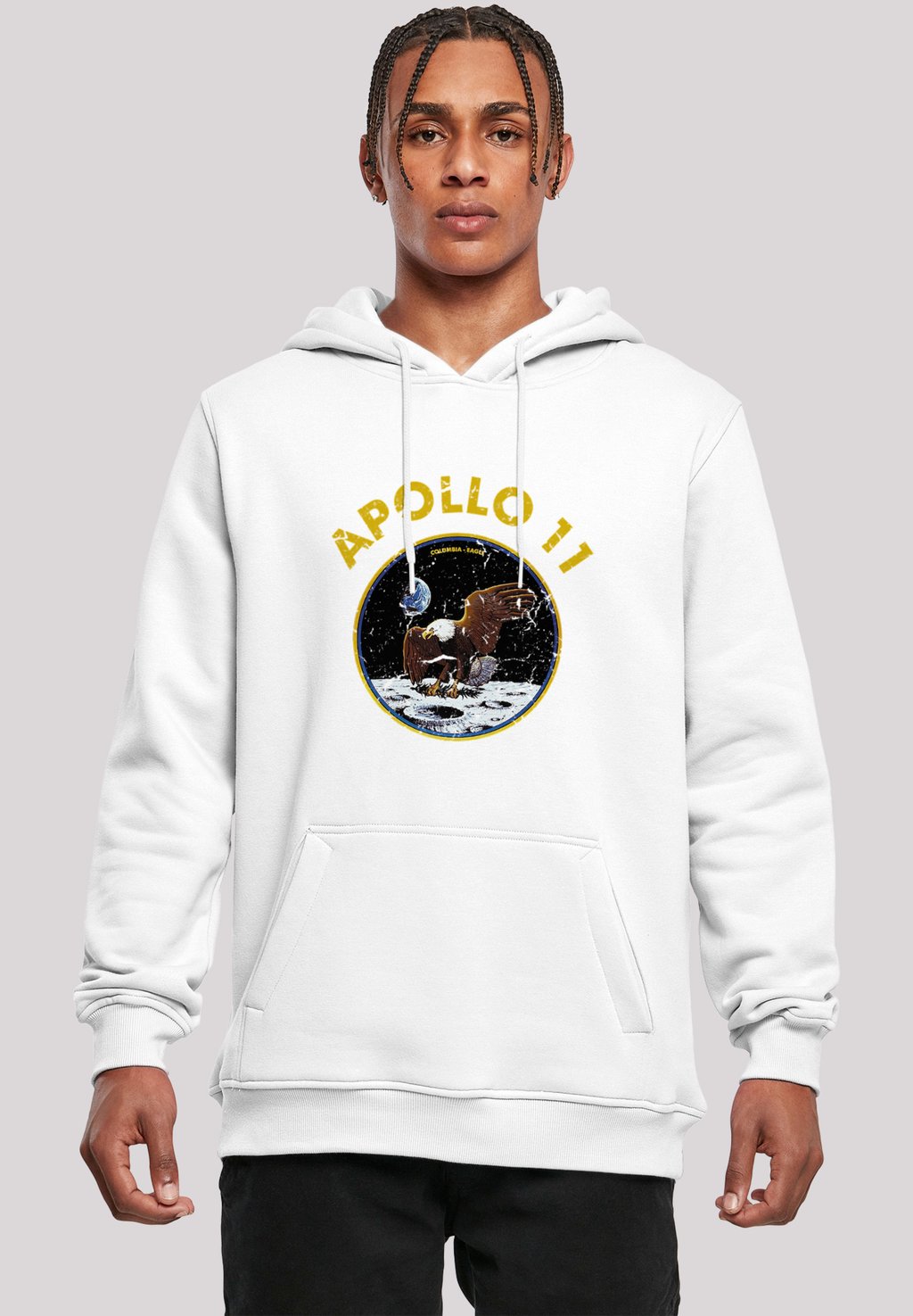 

Толстовка NASA Classic - Hoodie F4NT4STIC, белый