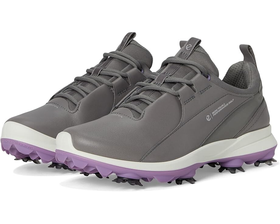 

Кроссовки ECCO Golf Biom Tour Waterproof Golf Shoe, цвет Steel