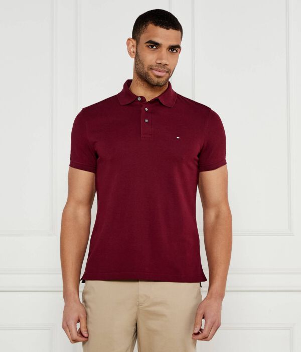 

Рубашка поло Slim fit Tommy Hilfiger, красный