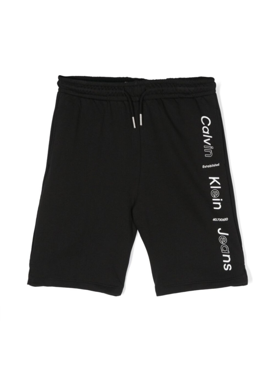 

Спортивные шорты с логотипом Calvin Klein Kids, черный