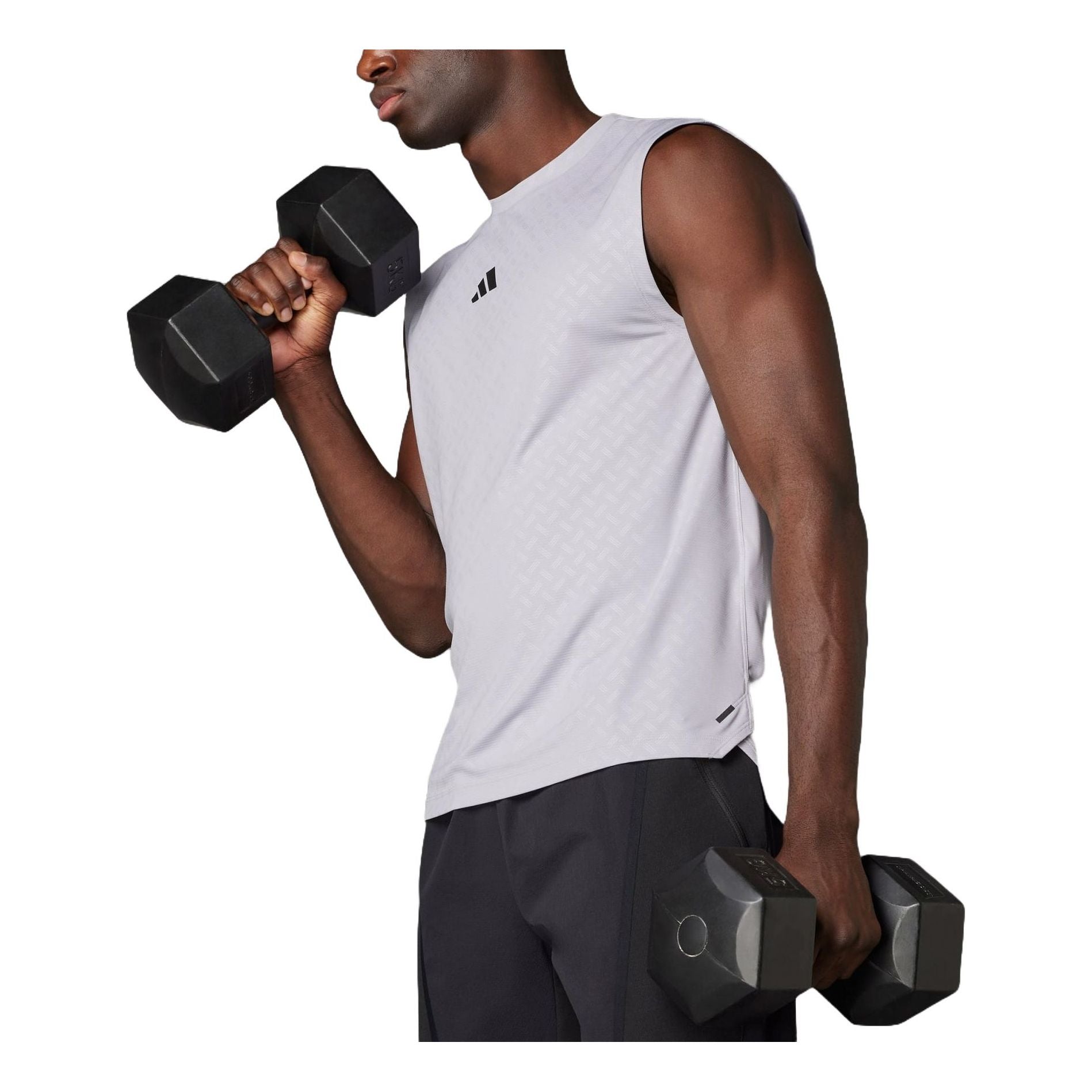 

Спортивный топ adidas Power Tank 'Glory Grey' JD8458, серый
