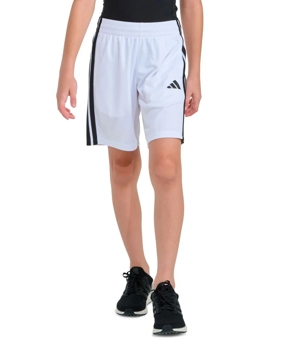 Детские шорты с эластичным поясом и шнурком, размер 8-18 Adidas, белый
