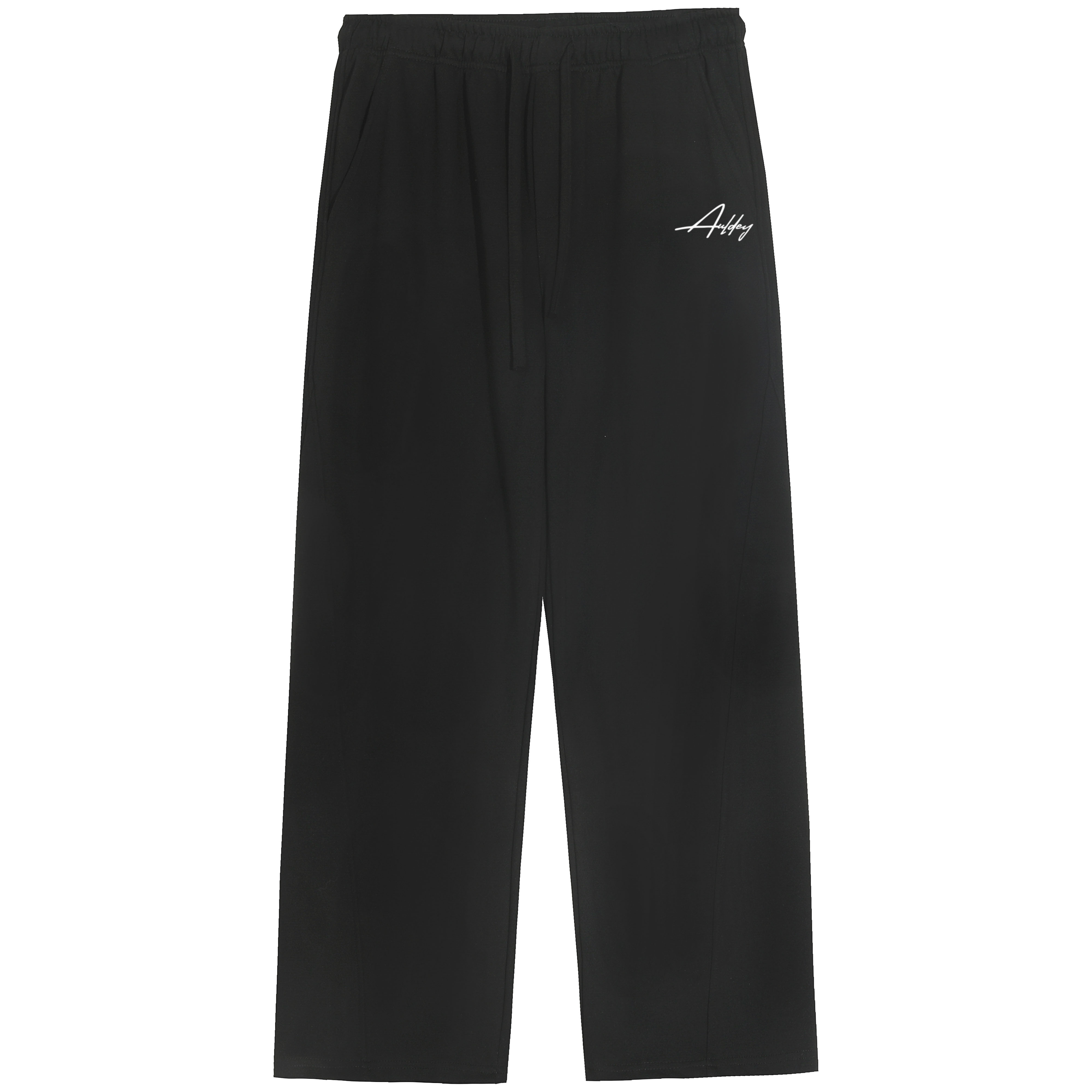 

Повседневные брюки Unisex Moderate Straight Fit AULDEY, черный (heavyweight polyester-cotton thickened and fleece-lined)