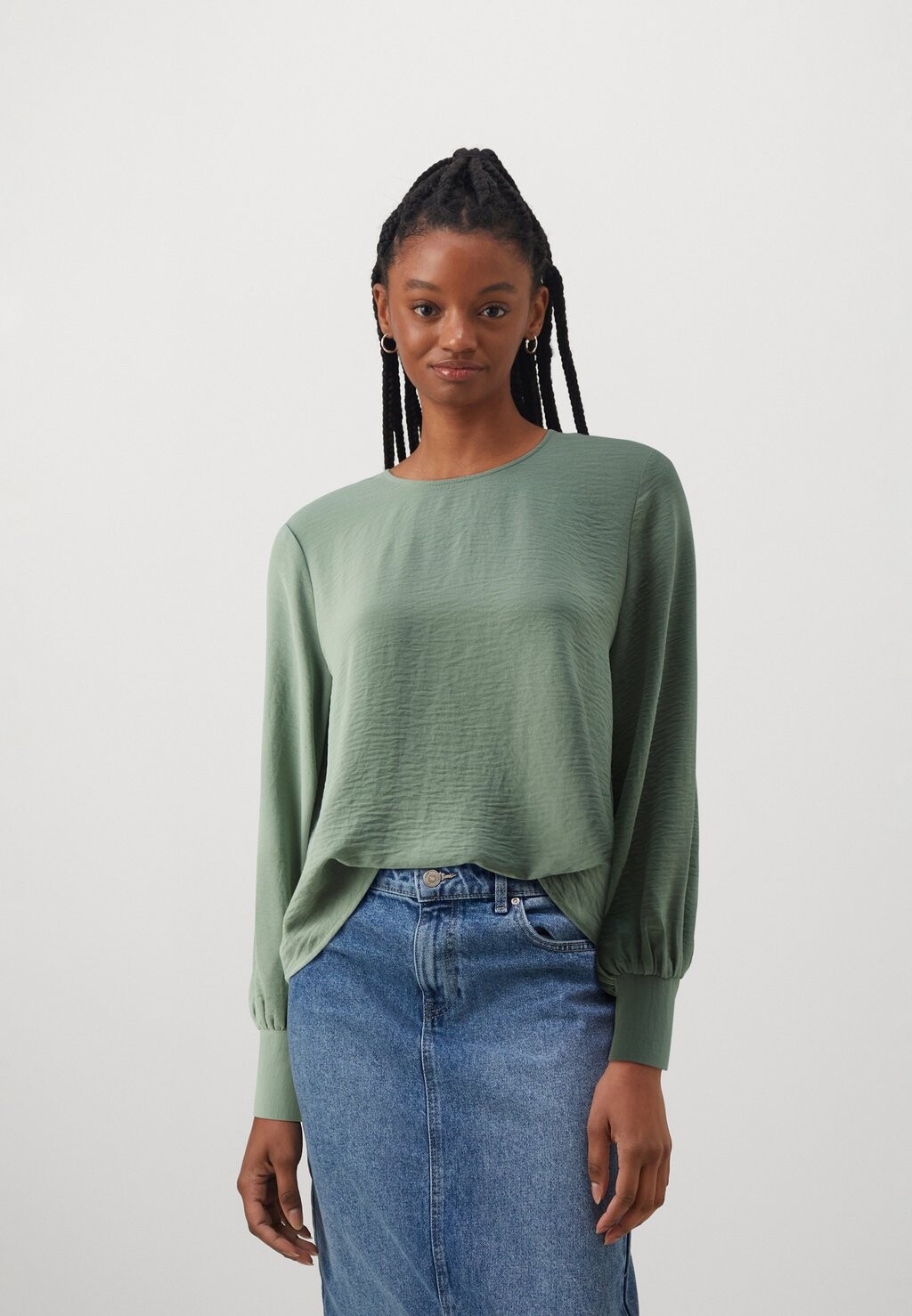 

Блузка ONLMETTE RUBY ONLY, цвет green