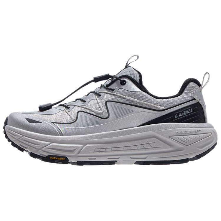 

CAMEL Амортизирующие устойчивые к истиранию и скольжению мужские низкие повседневные беговые кроссовки - гречишно-серый/серебристый, цвет Buckwheat Gray/Silver
