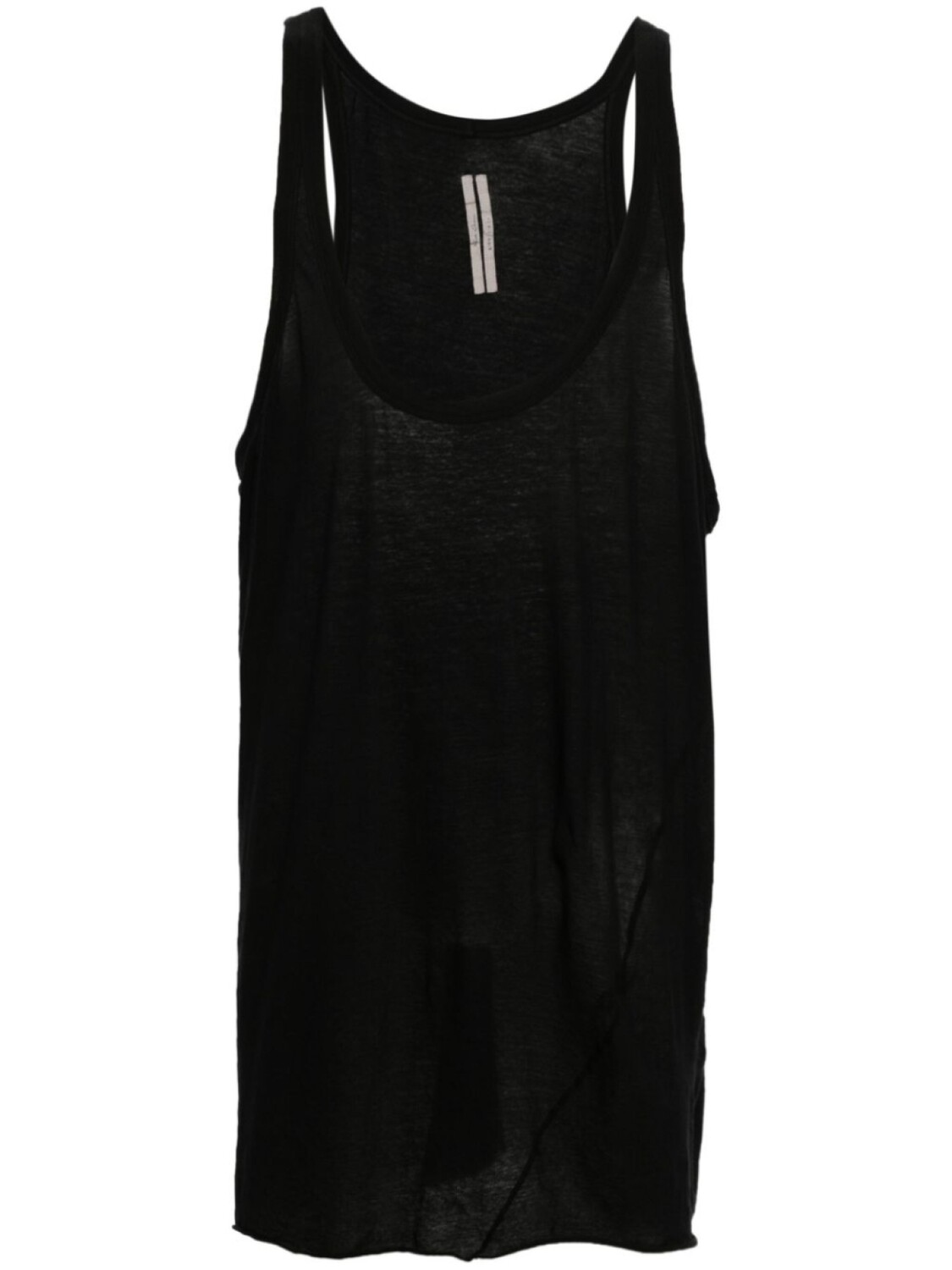 

Rick Owens топ без рукавов Fog, черный