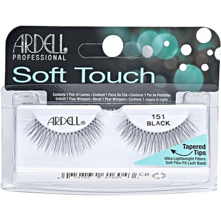 

Ardell Romantic The Original Блестящие черные накладные ресницы, 1 пара