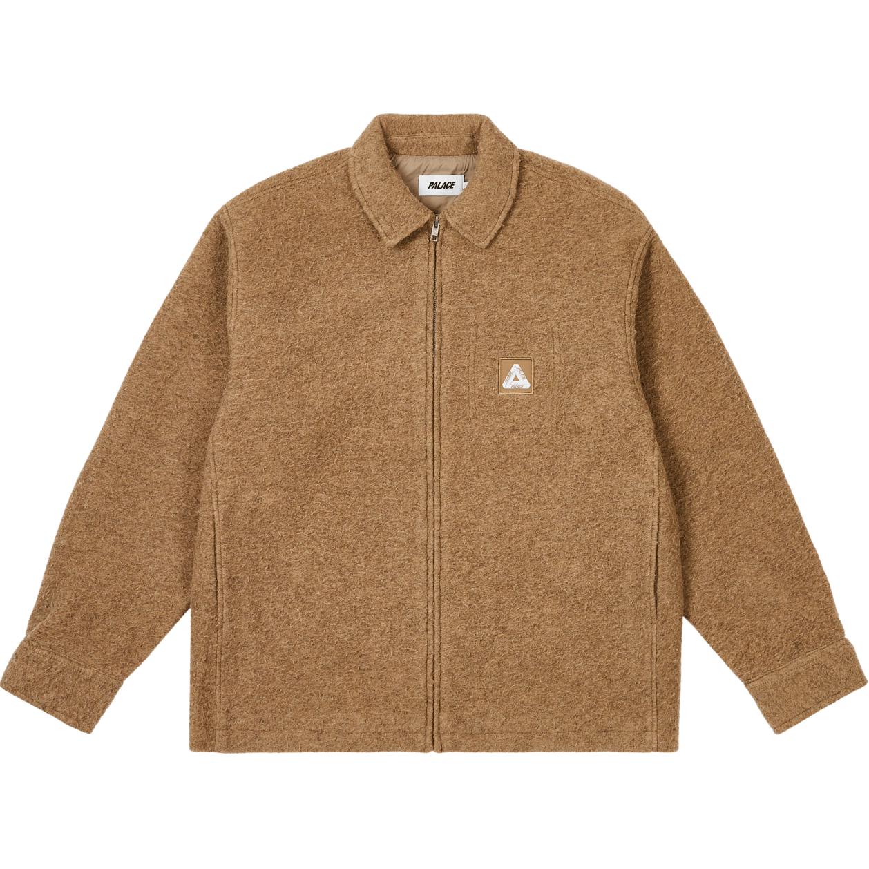 

PALACE Шерстяная куртка на молнии, Beige