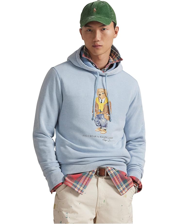 

Мужская толстовка Polo Ralph Lauren Polo Bear Garment-Dyed Fleece, Southport Blue/Heritage Bear