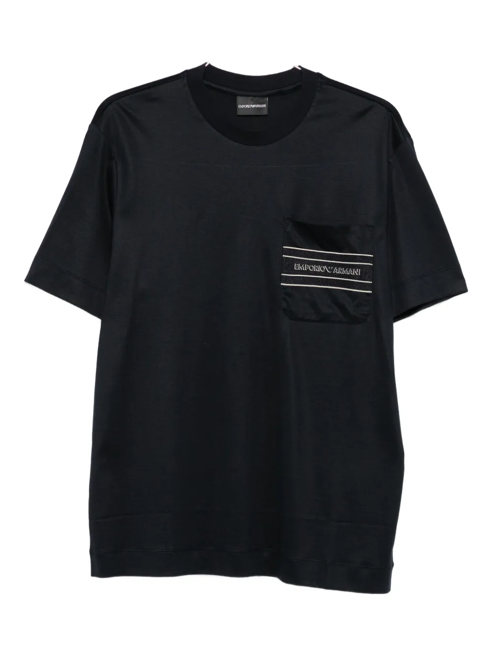 

Футболка с логотипом Emporio Armani, черный